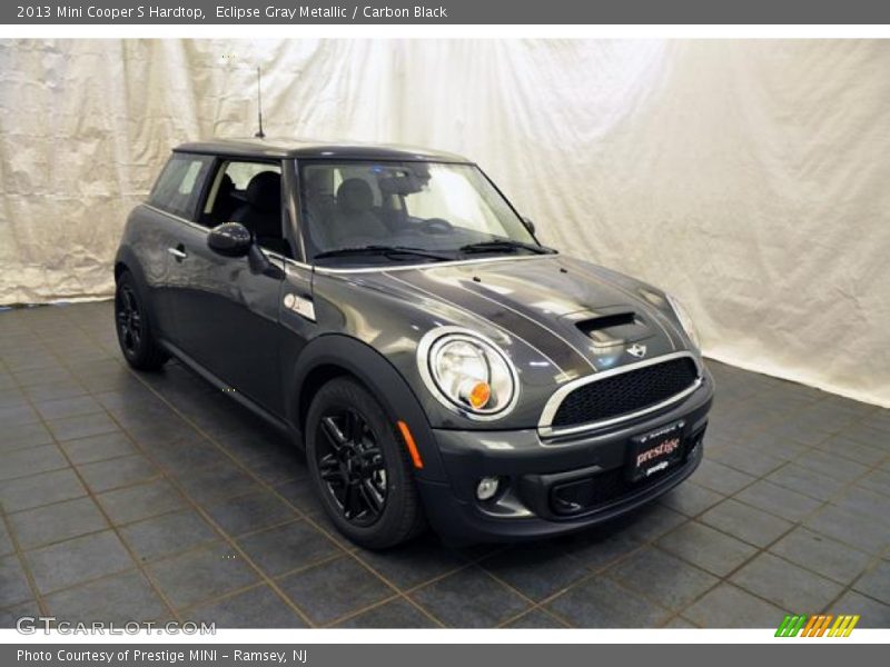 Eclipse Gray Metallic / Carbon Black 2013 Mini Cooper S Hardtop