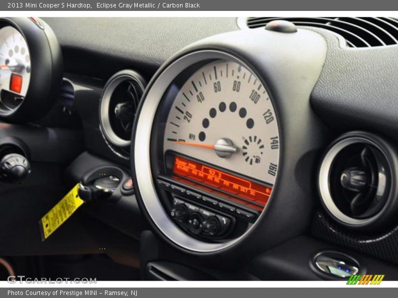Eclipse Gray Metallic / Carbon Black 2013 Mini Cooper S Hardtop