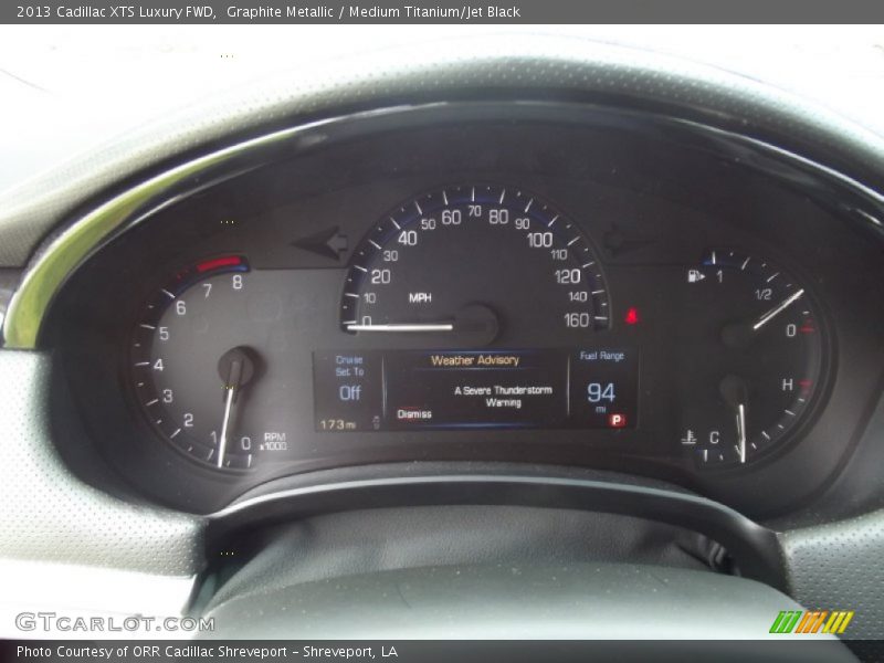  2013 XTS Luxury FWD Luxury FWD Gauges