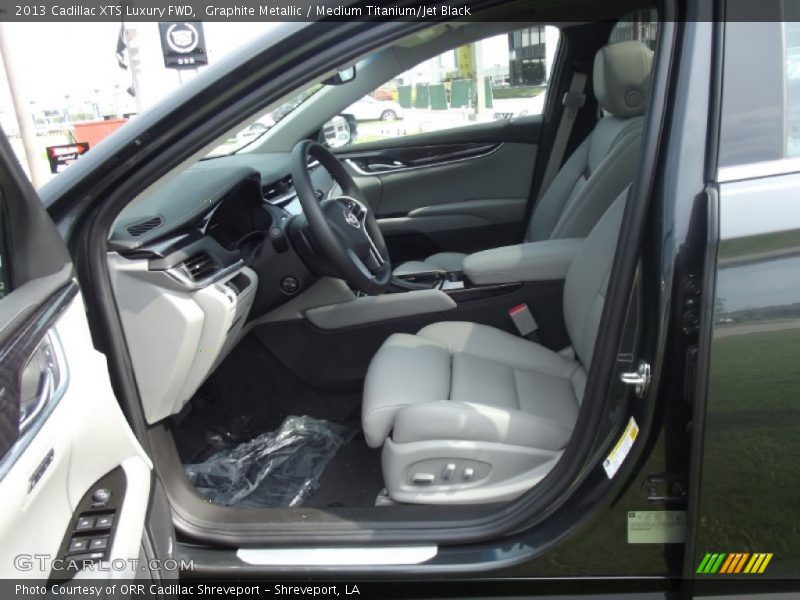  2013 XTS Luxury FWD Medium Titanium/Jet Black Interior