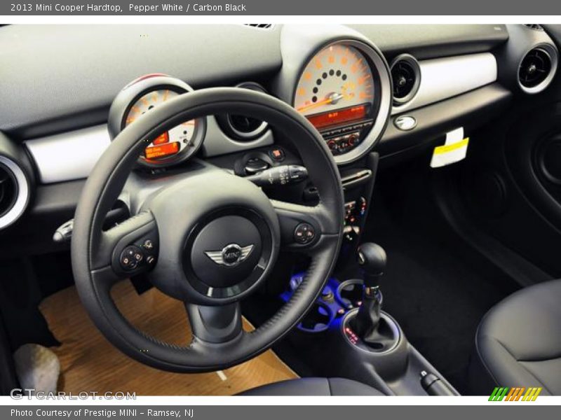 Dashboard of 2013 Cooper Hardtop