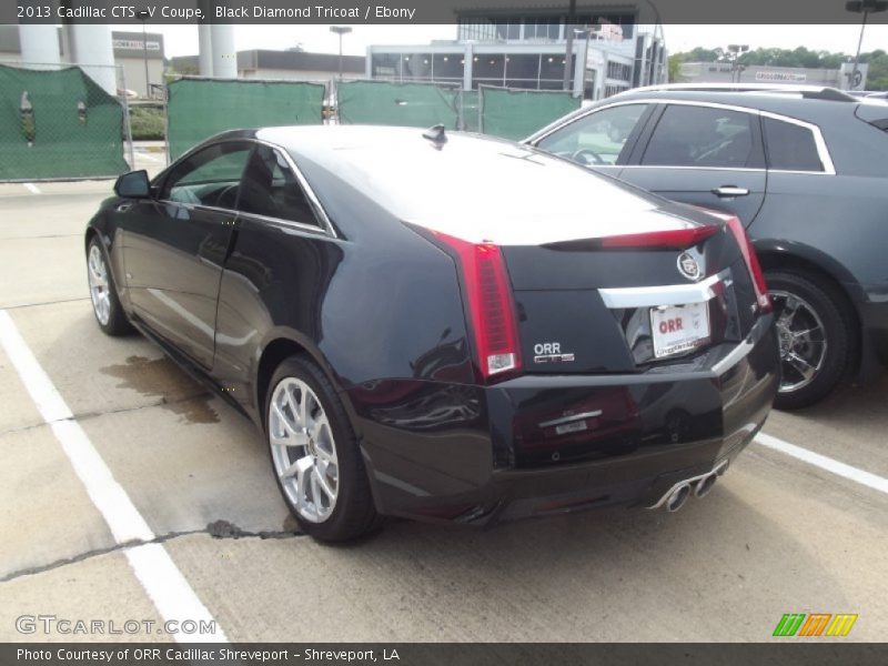 Black Diamond Tricoat / Ebony 2013 Cadillac CTS -V Coupe