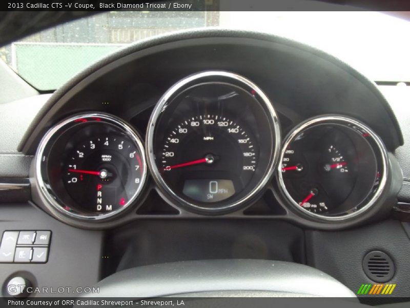  2013 CTS -V Coupe -V Coupe Gauges