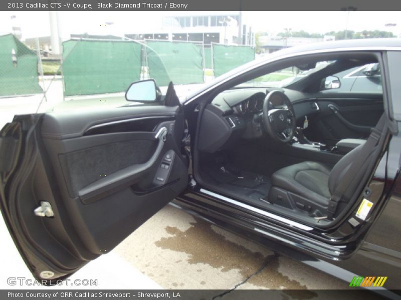  2013 CTS -V Coupe Ebony Interior