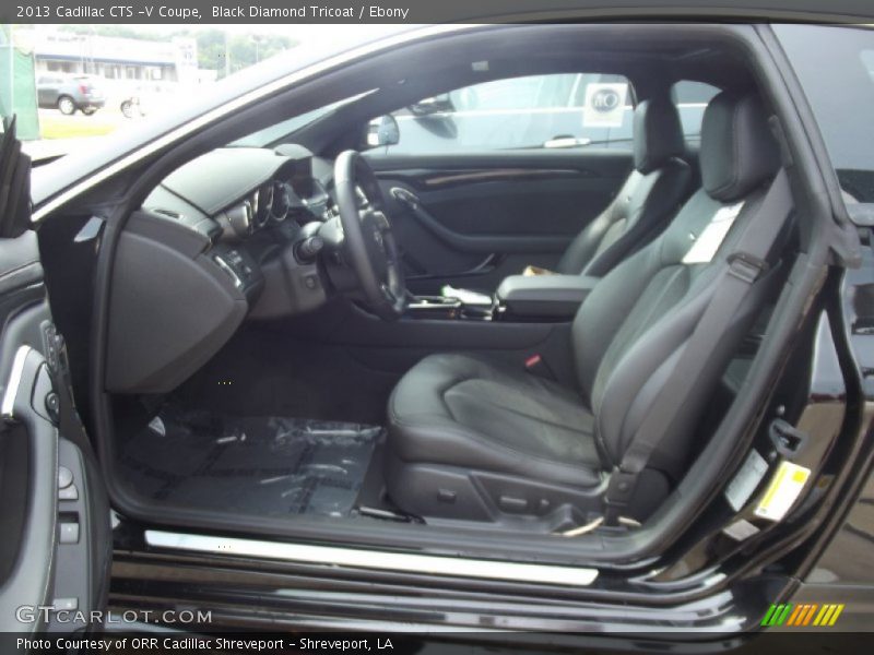  2013 CTS -V Coupe Ebony Interior