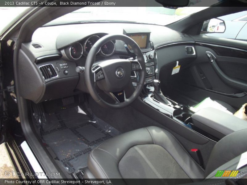  2013 CTS -V Coupe Ebony Interior