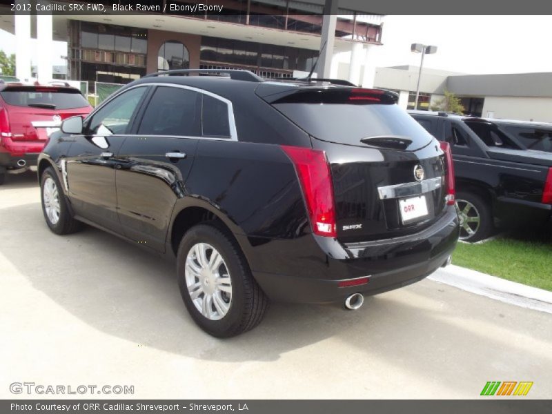 Black Raven / Ebony/Ebony 2012 Cadillac SRX FWD