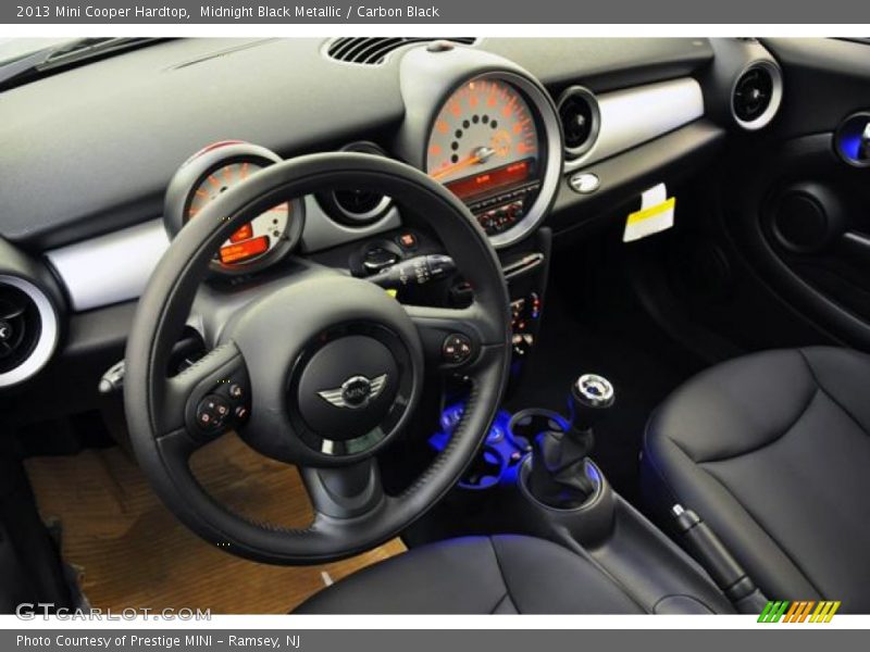 Midnight Black Metallic / Carbon Black 2013 Mini Cooper Hardtop