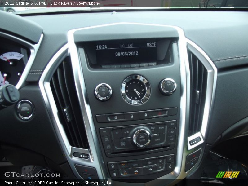 Black Raven / Ebony/Ebony 2012 Cadillac SRX FWD