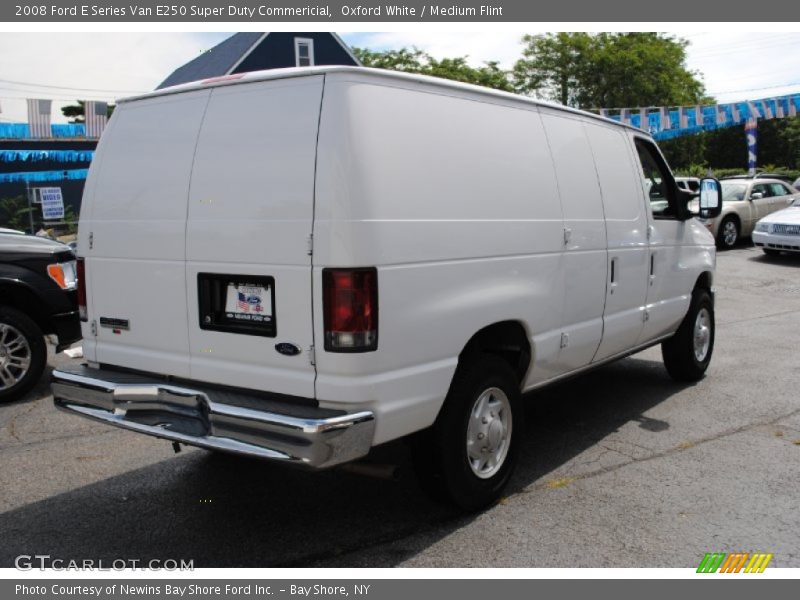 Oxford White / Medium Flint 2008 Ford E Series Van E250 Super Duty Commericial