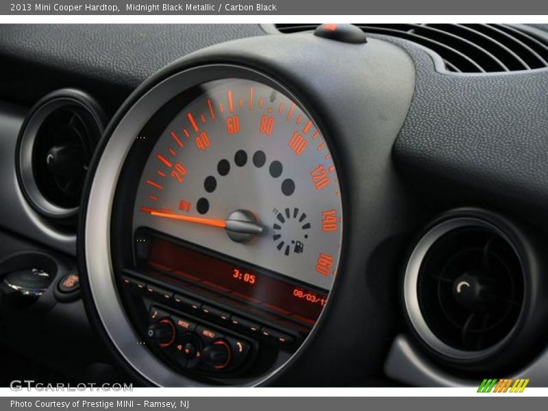 Midnight Black Metallic / Carbon Black 2013 Mini Cooper Hardtop