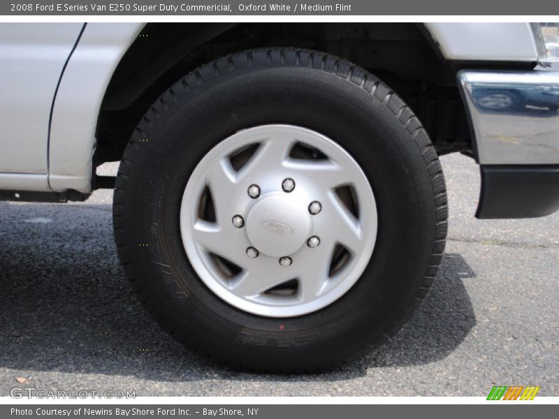 Oxford White / Medium Flint 2008 Ford E Series Van E250 Super Duty Commericial