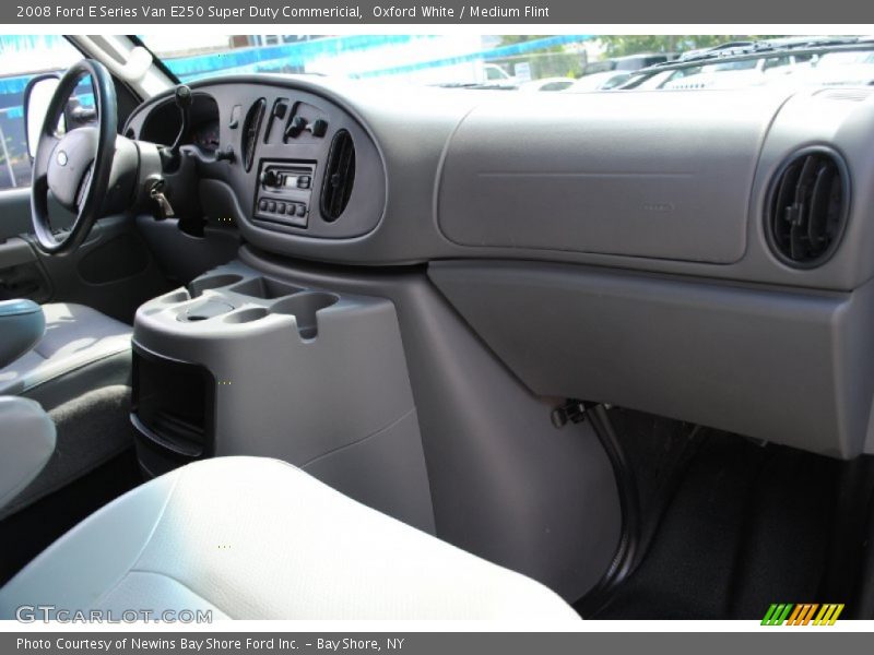 Oxford White / Medium Flint 2008 Ford E Series Van E250 Super Duty Commericial