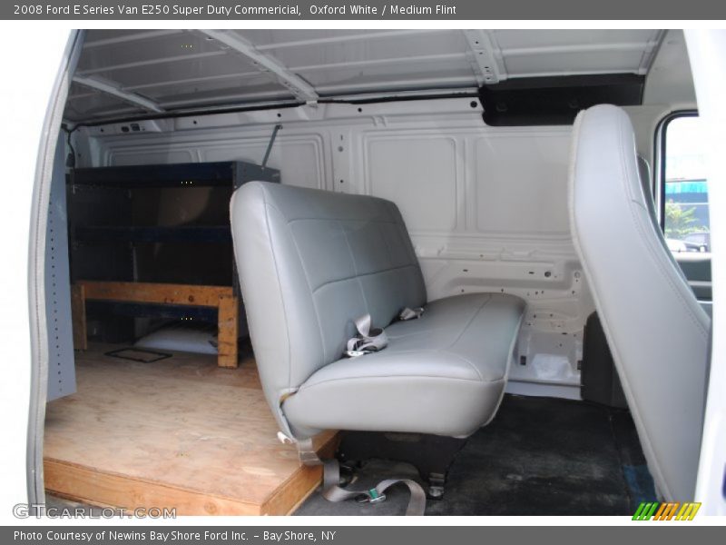 Oxford White / Medium Flint 2008 Ford E Series Van E250 Super Duty Commericial
