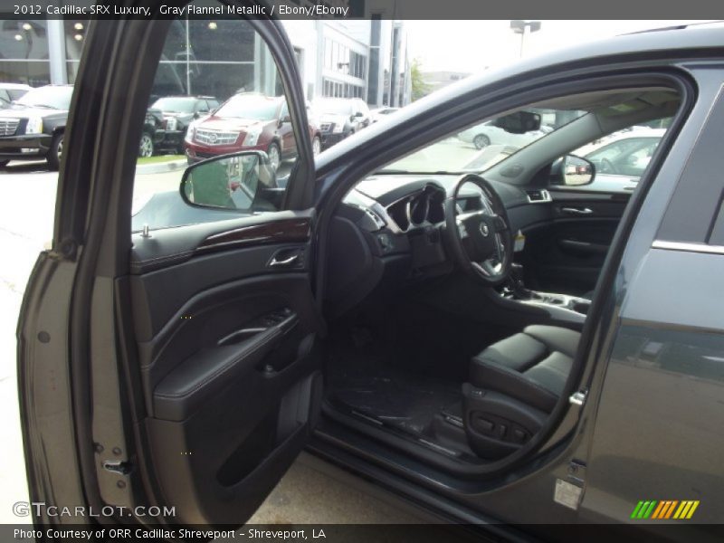 Gray Flannel Metallic / Ebony/Ebony 2012 Cadillac SRX Luxury