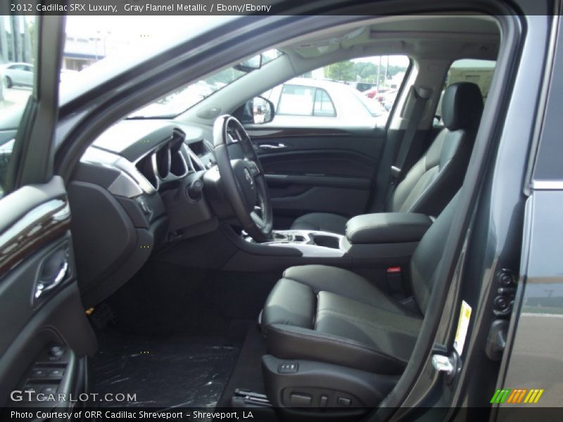 Gray Flannel Metallic / Ebony/Ebony 2012 Cadillac SRX Luxury