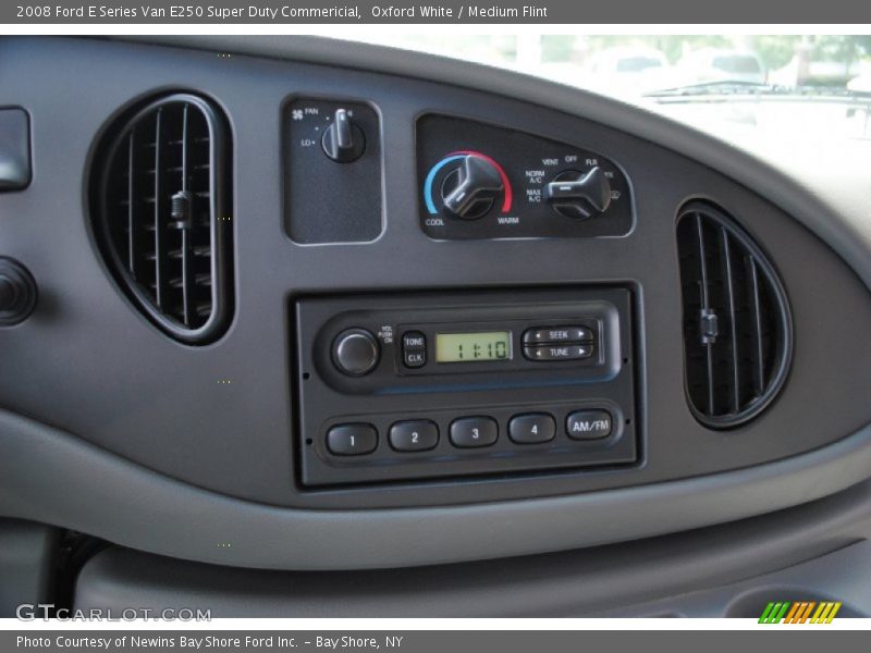 Oxford White / Medium Flint 2008 Ford E Series Van E250 Super Duty Commericial
