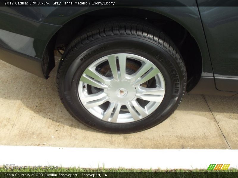Gray Flannel Metallic / Ebony/Ebony 2012 Cadillac SRX Luxury