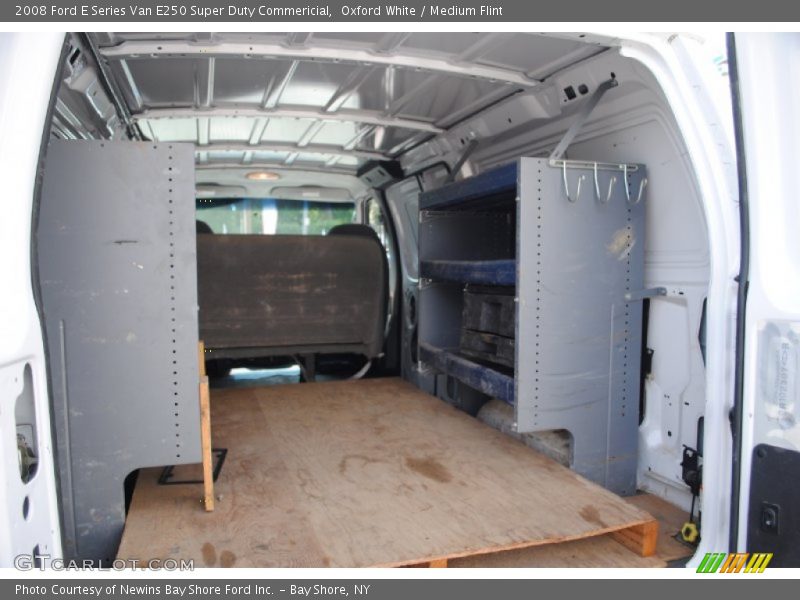 Oxford White / Medium Flint 2008 Ford E Series Van E250 Super Duty Commericial