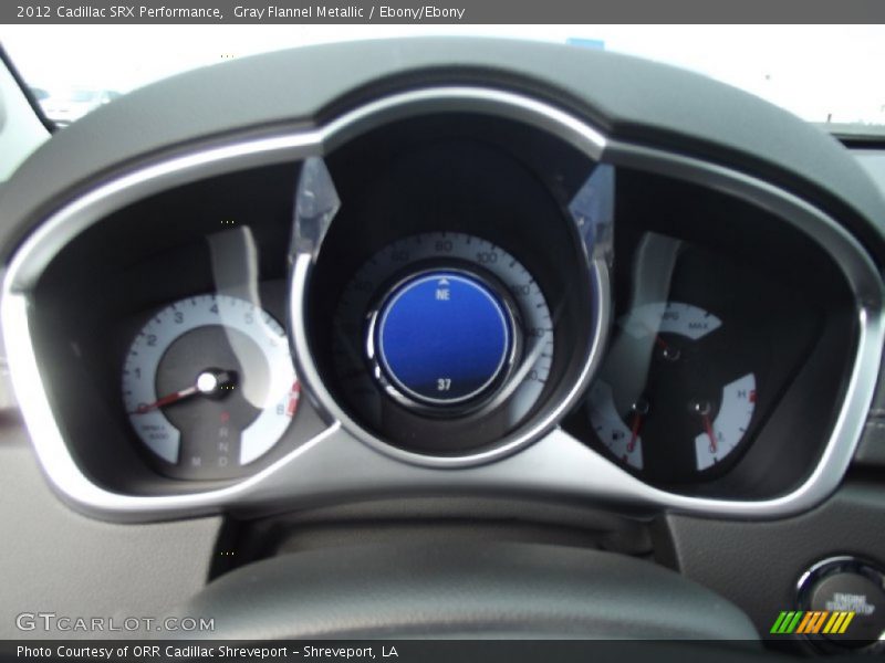 Gray Flannel Metallic / Ebony/Ebony 2012 Cadillac SRX Performance