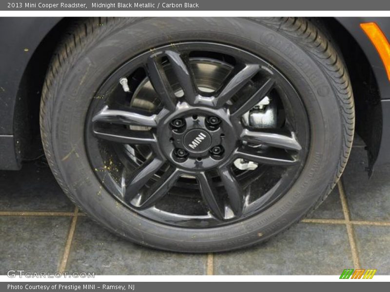 Midnight Black Metallic / Carbon Black 2013 Mini Cooper Roadster