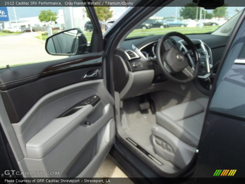 Gray Flannel Metallic / Titanium/Ebony 2012 Cadillac SRX Performance