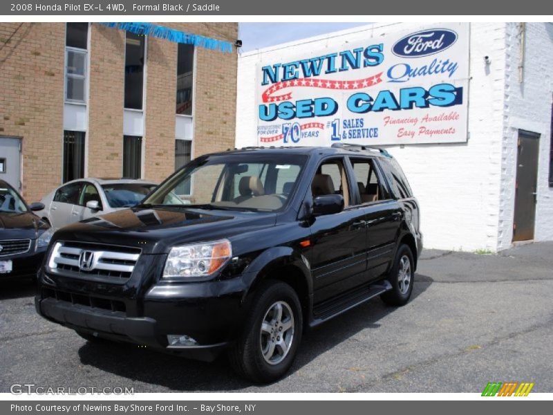 Formal Black / Saddle 2008 Honda Pilot EX-L 4WD