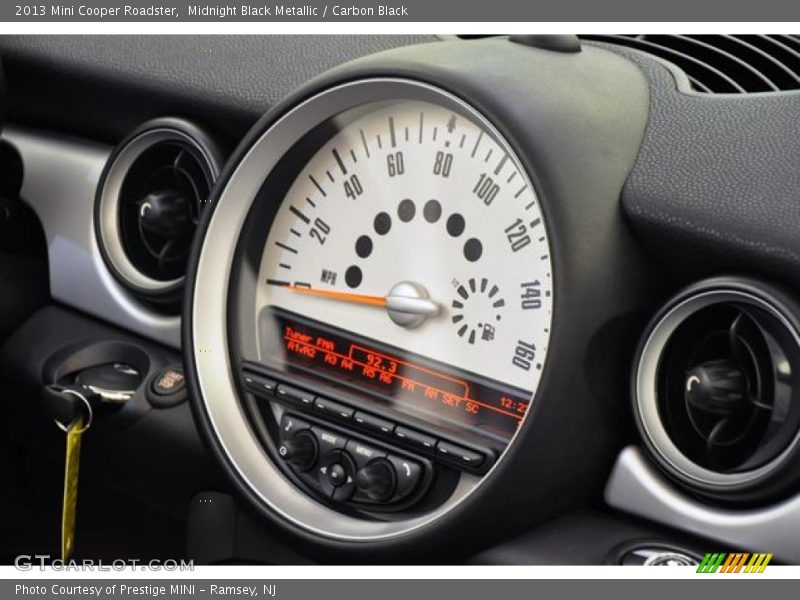 Midnight Black Metallic / Carbon Black 2013 Mini Cooper Roadster