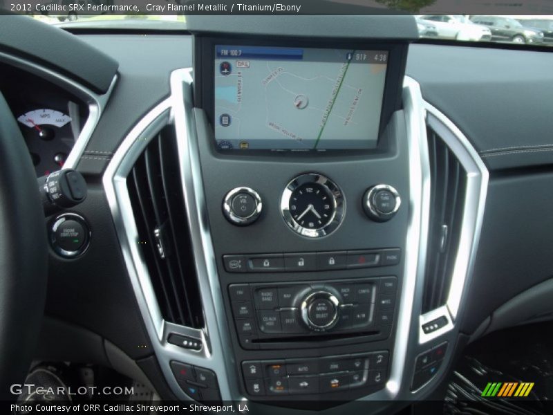 Gray Flannel Metallic / Titanium/Ebony 2012 Cadillac SRX Performance