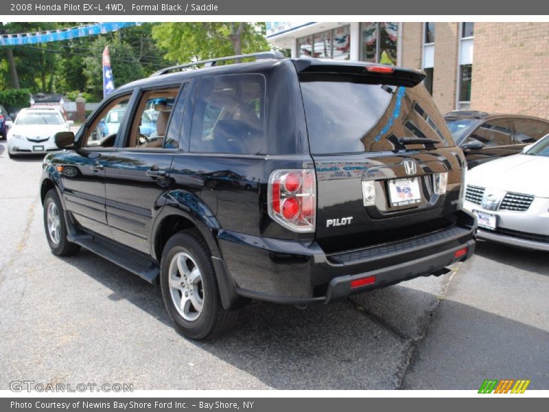 Formal Black / Saddle 2008 Honda Pilot EX-L 4WD