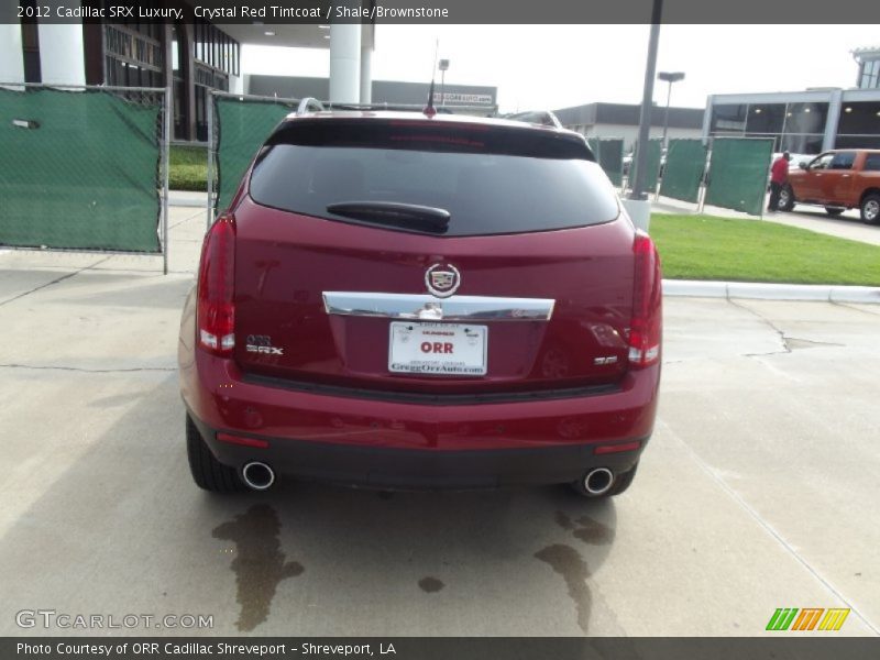 Crystal Red Tintcoat / Shale/Brownstone 2012 Cadillac SRX Luxury