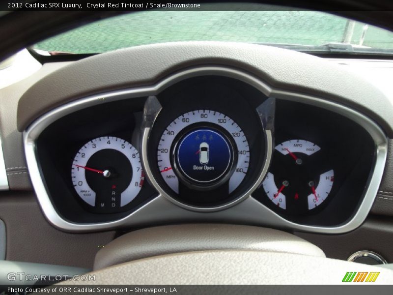 Crystal Red Tintcoat / Shale/Brownstone 2012 Cadillac SRX Luxury