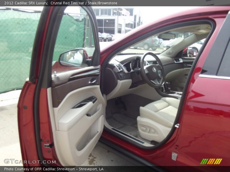 Crystal Red Tintcoat / Shale/Brownstone 2012 Cadillac SRX Luxury