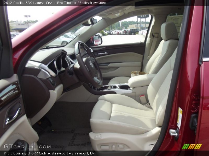 Crystal Red Tintcoat / Shale/Brownstone 2012 Cadillac SRX Luxury