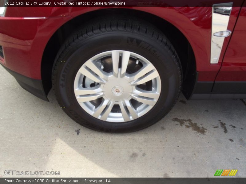 Crystal Red Tintcoat / Shale/Brownstone 2012 Cadillac SRX Luxury