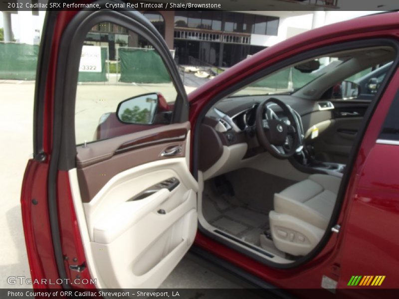Crystal Red Tintcoat / Shale/Brownstone 2012 Cadillac SRX Performance