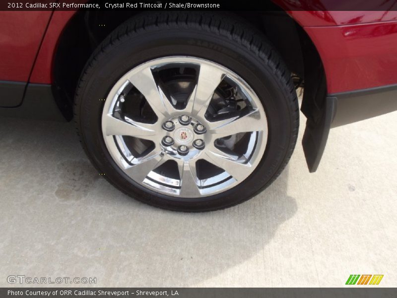 Crystal Red Tintcoat / Shale/Brownstone 2012 Cadillac SRX Performance
