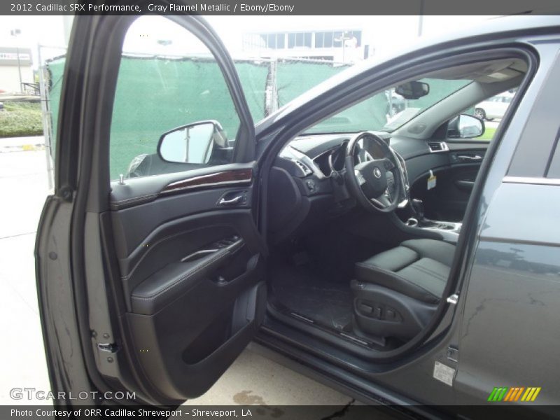 Gray Flannel Metallic / Ebony/Ebony 2012 Cadillac SRX Performance