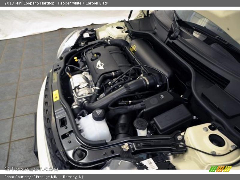 Pepper White / Carbon Black 2013 Mini Cooper S Hardtop