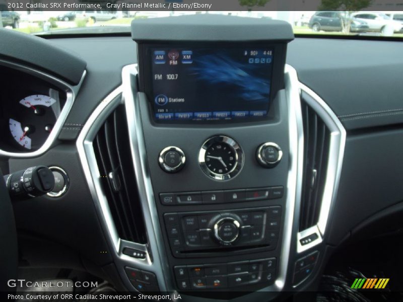 Gray Flannel Metallic / Ebony/Ebony 2012 Cadillac SRX Performance