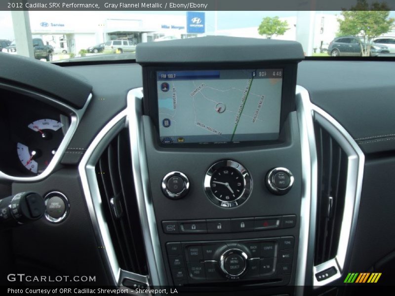 Gray Flannel Metallic / Ebony/Ebony 2012 Cadillac SRX Performance
