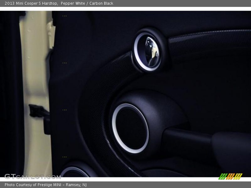 Pepper White / Carbon Black 2013 Mini Cooper S Hardtop