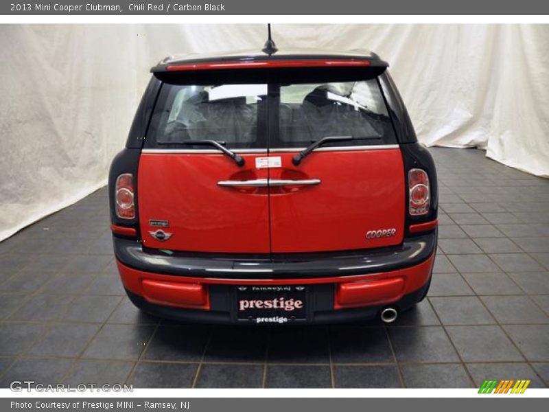 Chili Red / Carbon Black 2013 Mini Cooper Clubman