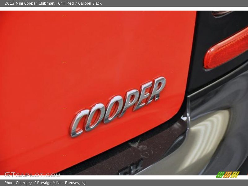 Chili Red / Carbon Black 2013 Mini Cooper Clubman