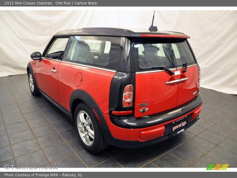 Chili Red / Carbon Black 2013 Mini Cooper Clubman