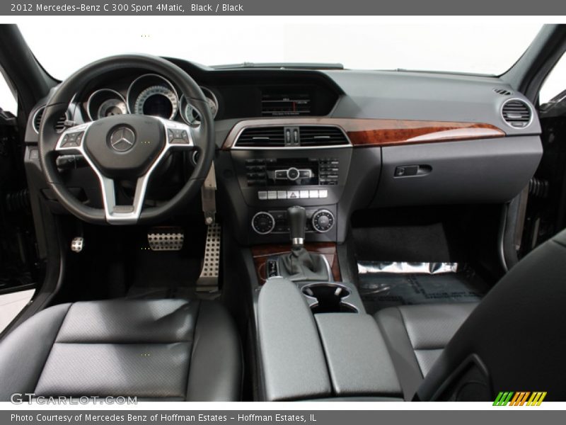 Black / Black 2012 Mercedes-Benz C 300 Sport 4Matic