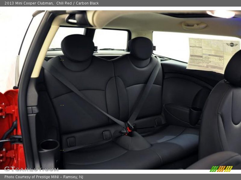 Rear Seat of 2013 Cooper Clubman