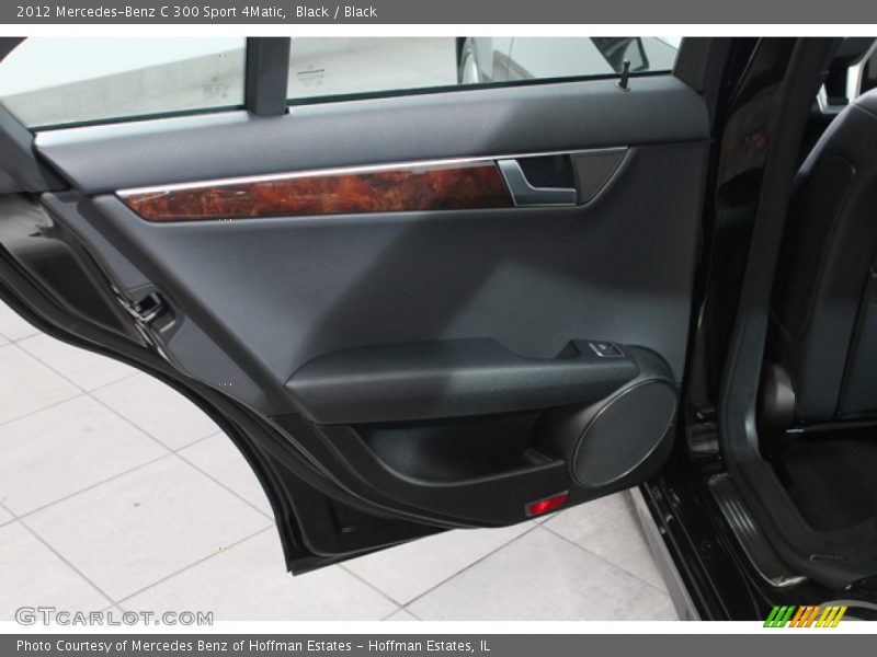 Black / Black 2012 Mercedes-Benz C 300 Sport 4Matic