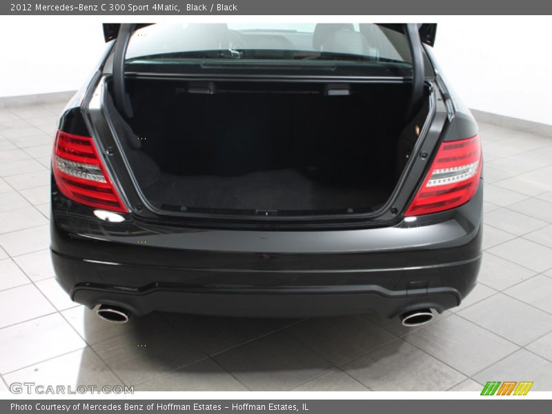 Black / Black 2012 Mercedes-Benz C 300 Sport 4Matic