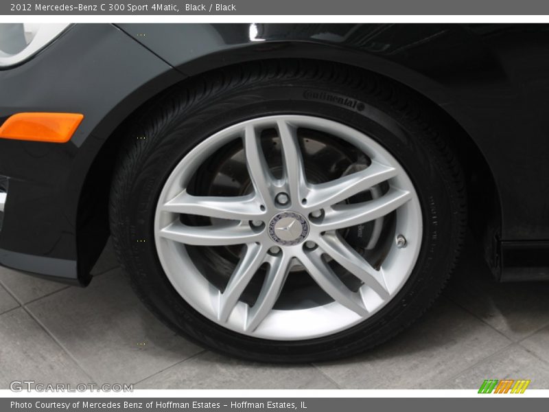 Black / Black 2012 Mercedes-Benz C 300 Sport 4Matic